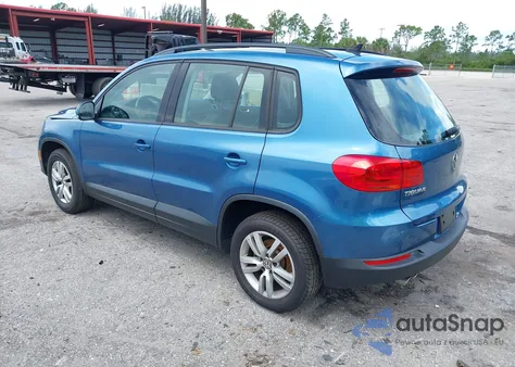 2017 Volkswagen Tiguan 2.0T S из США, поврежденный, VIN WVGBV7AX0HW506270